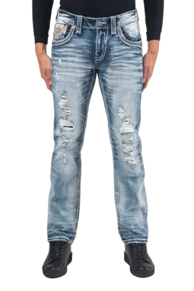 Rock Revival Men's Eugene Alt. Straight Denim Jean