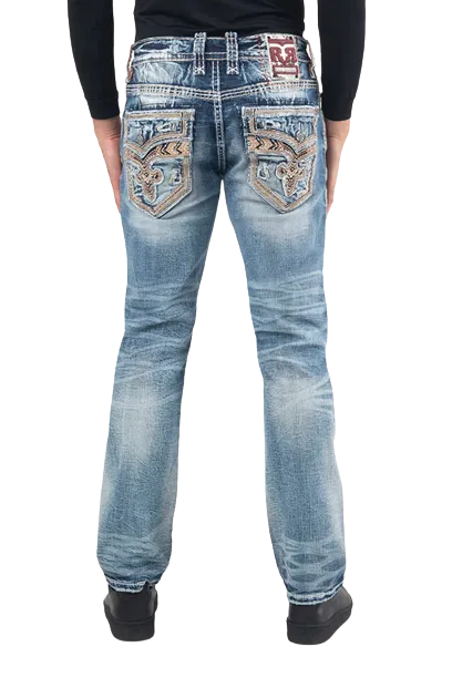 Rock Revival Men's Eugene Alt. Straight Denim Jean