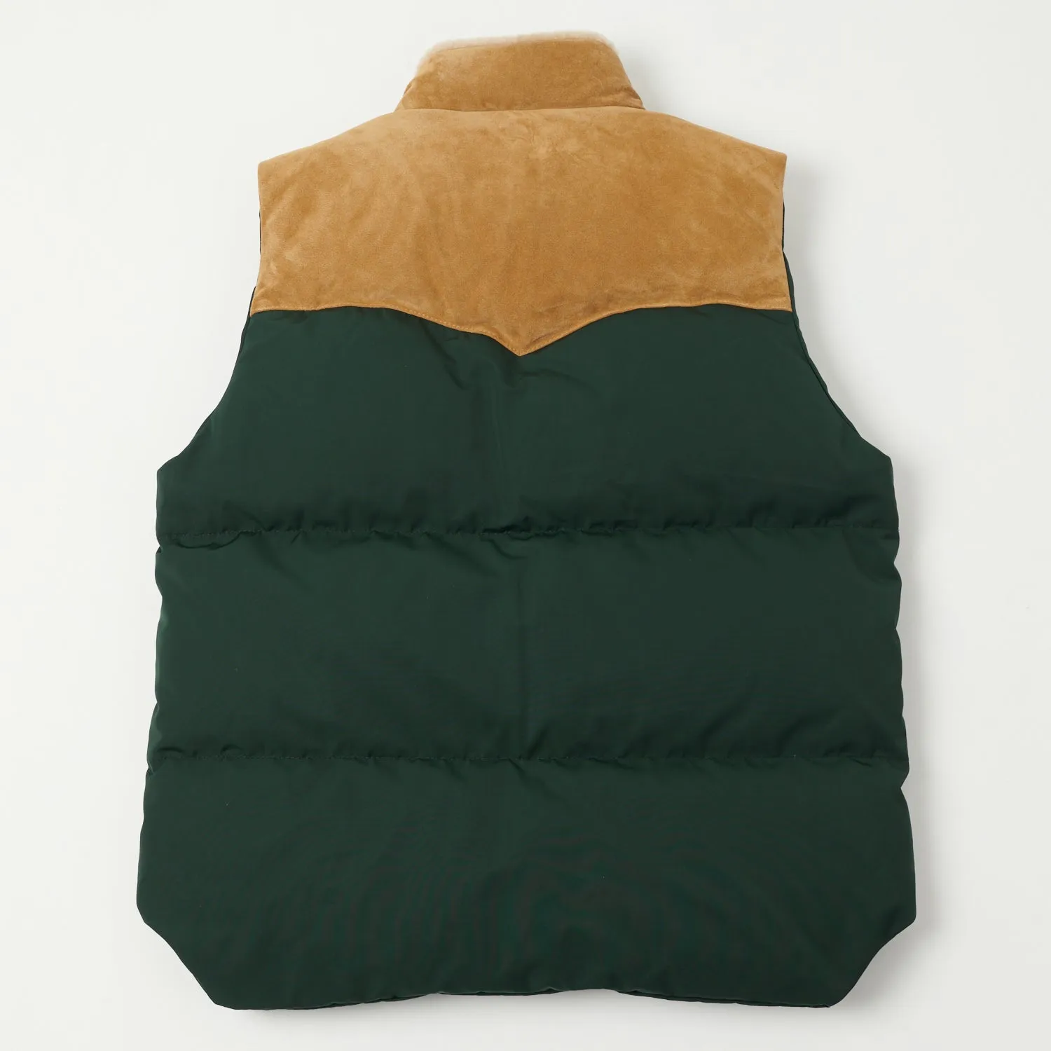 Shangri-La Heritage 'Bivacco' Western Down Vest - Forest Green