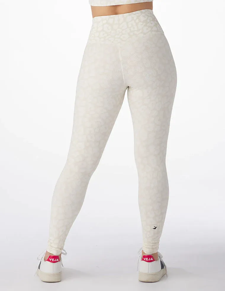 Sultry Legging, Oatmilk Leopard