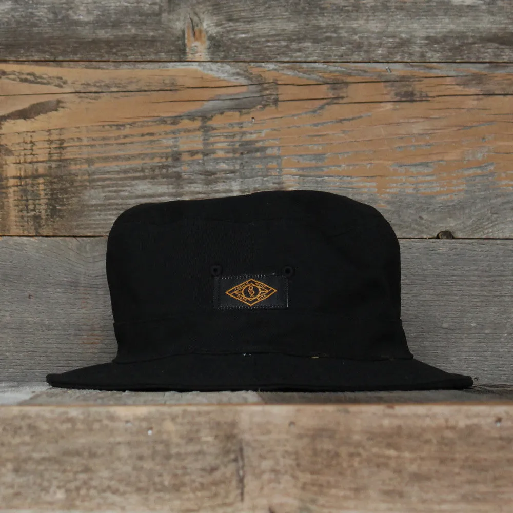 Trench Mark Bucket Hat Black