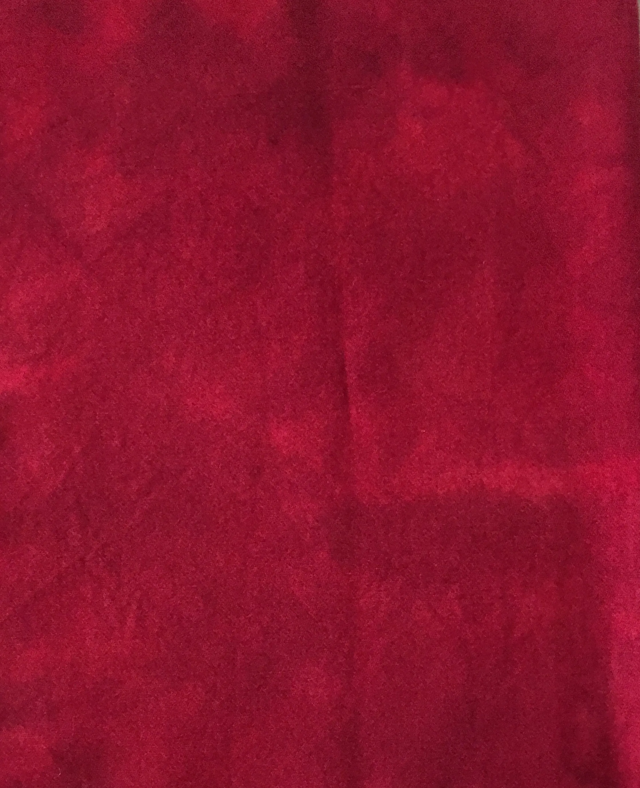 TURKEY RED Hand Dyed Fat QUARTER Wool Fabric for Wool Applique and Rug Hooking