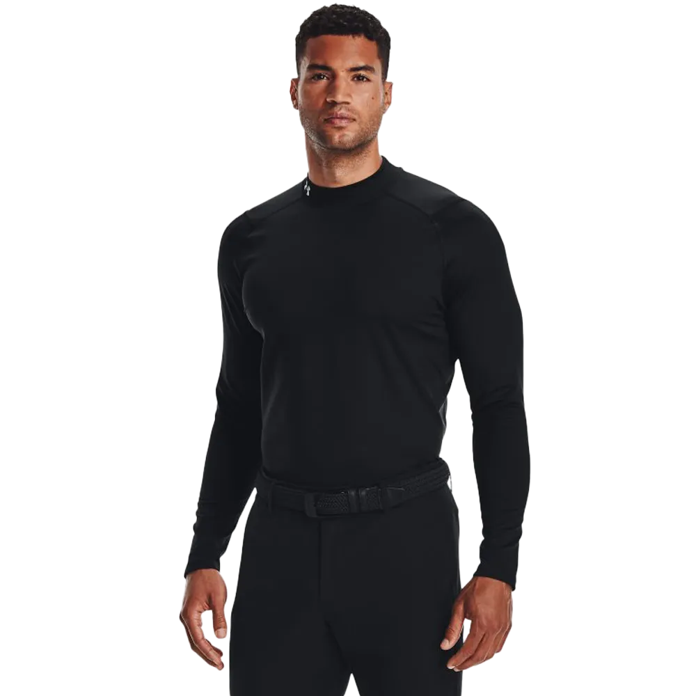 UA Men's ColdGear® Infrared Long Sleeve Golf Mock