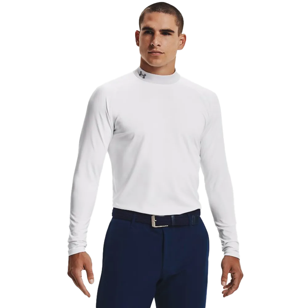 UA Men's ColdGear® Infrared Long Sleeve Golf Mock