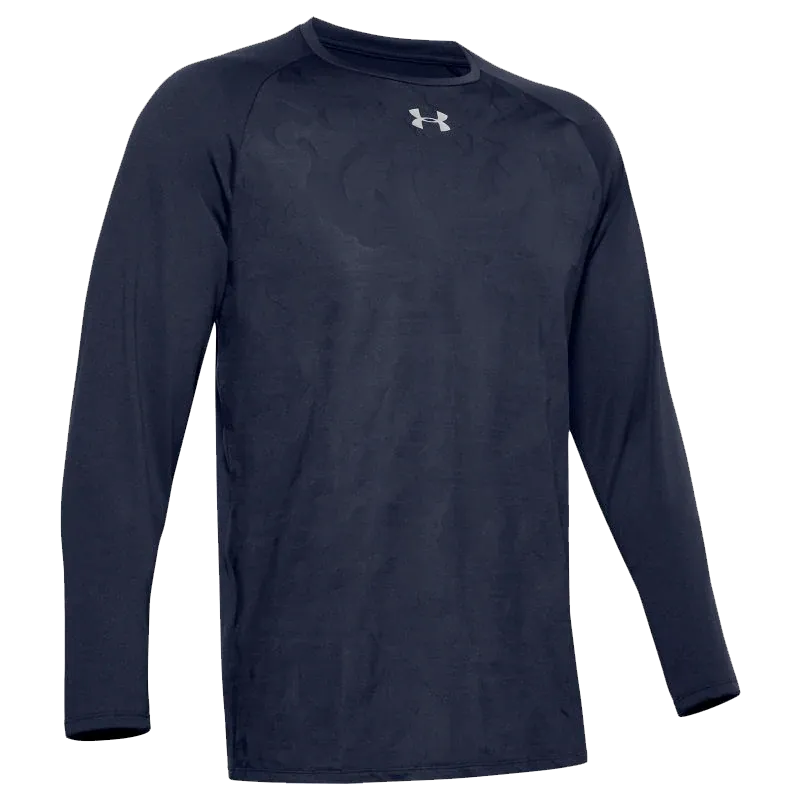 UA Men's Locker Jacquard LongSleeve Tee