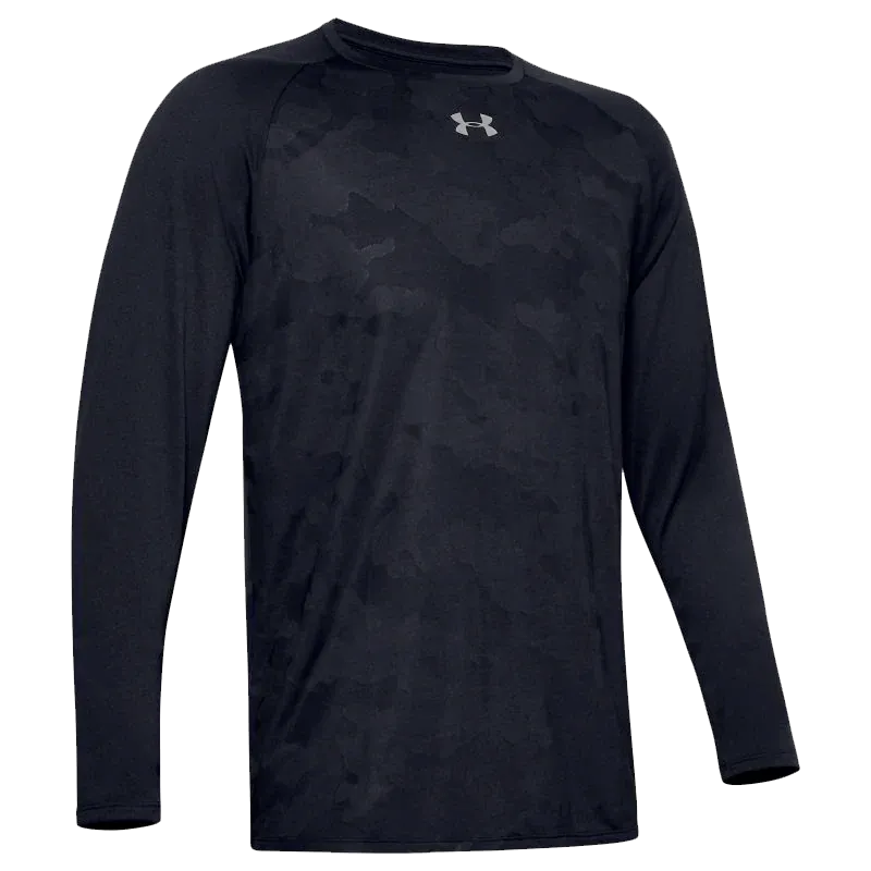 UA Men's Locker Jacquard LongSleeve Tee