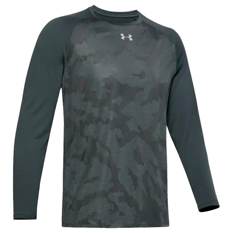 UA Men's Locker Jacquard LongSleeve Tee