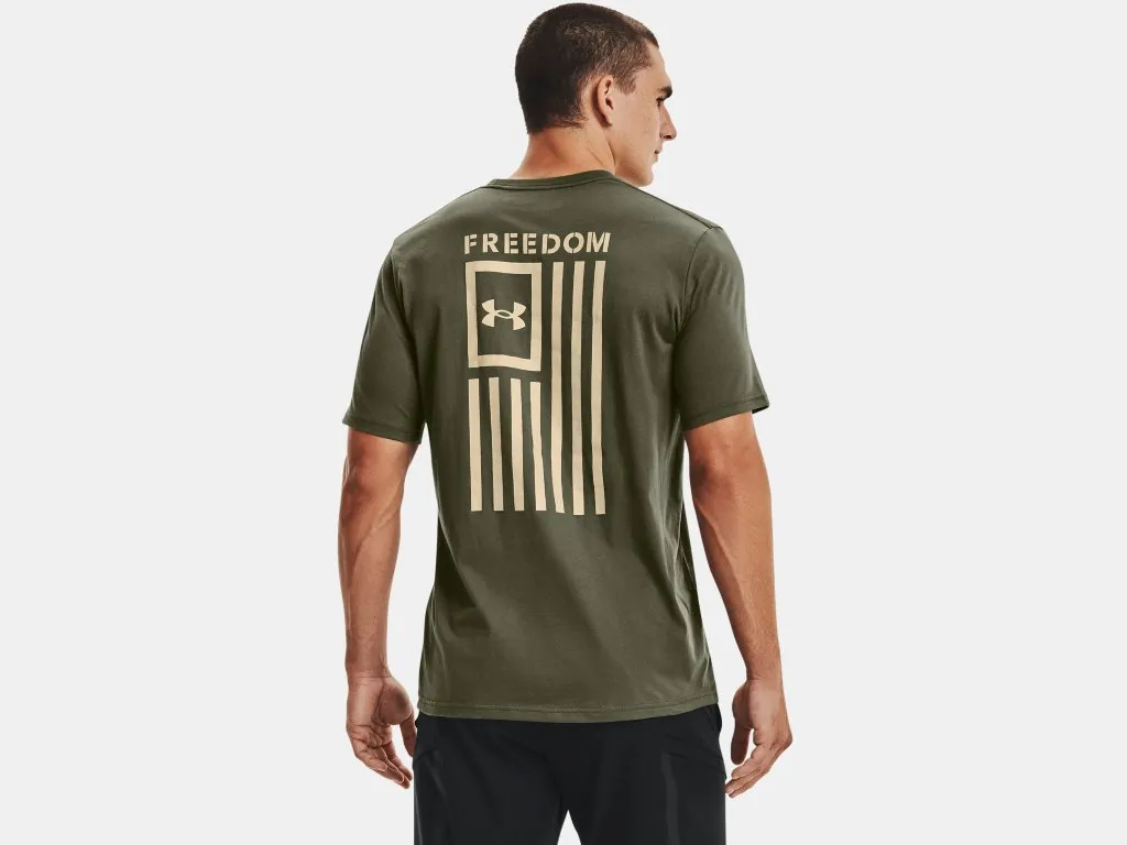 UA Men's New Freedom Flag T