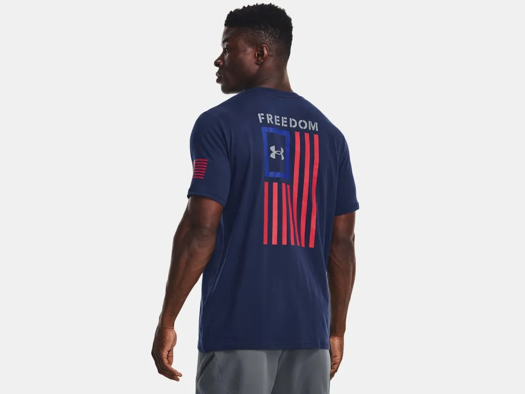 UA Men's New Freedom Flag T