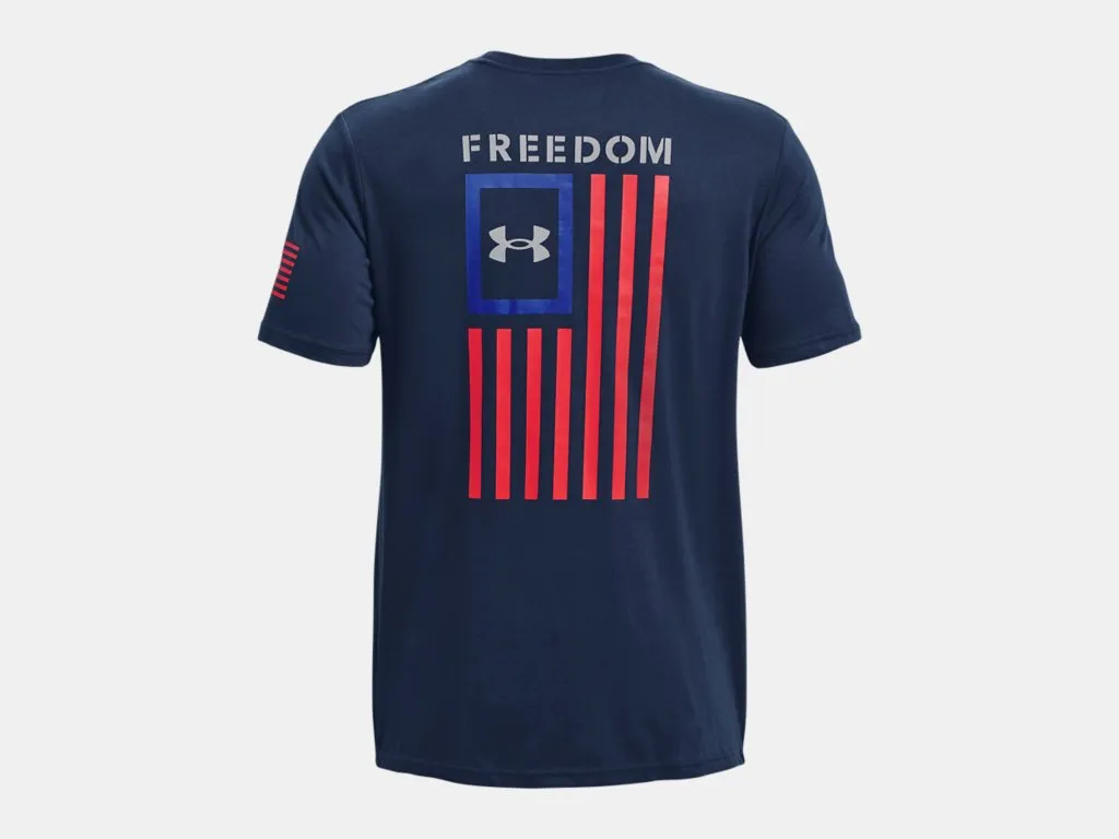 UA Men's New Freedom Flag T