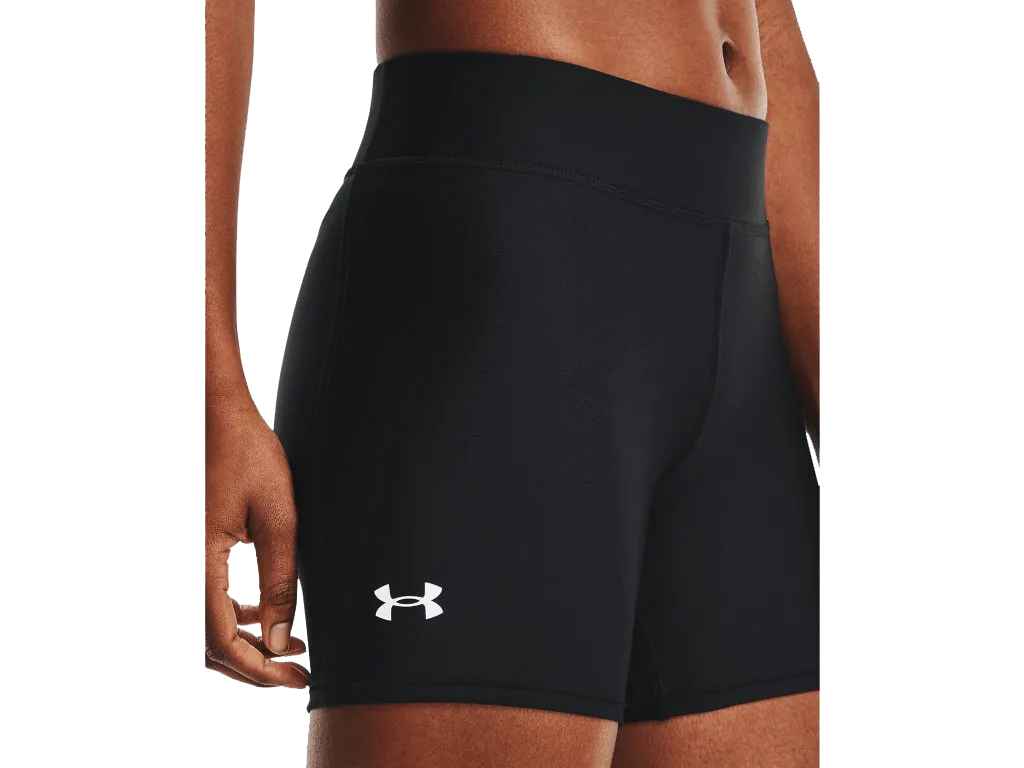 UA Women's HeatGear® Armour Mid-Rise Middy Shorts