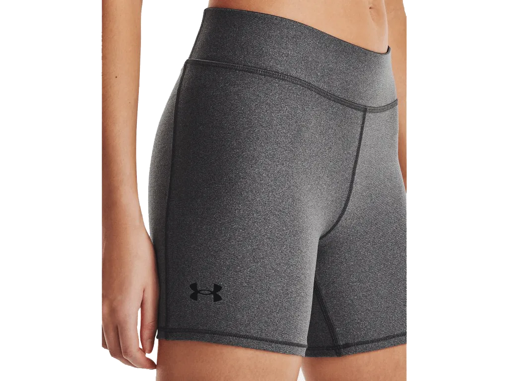 UA Women's HeatGear® Armour Mid-Rise Middy Shorts