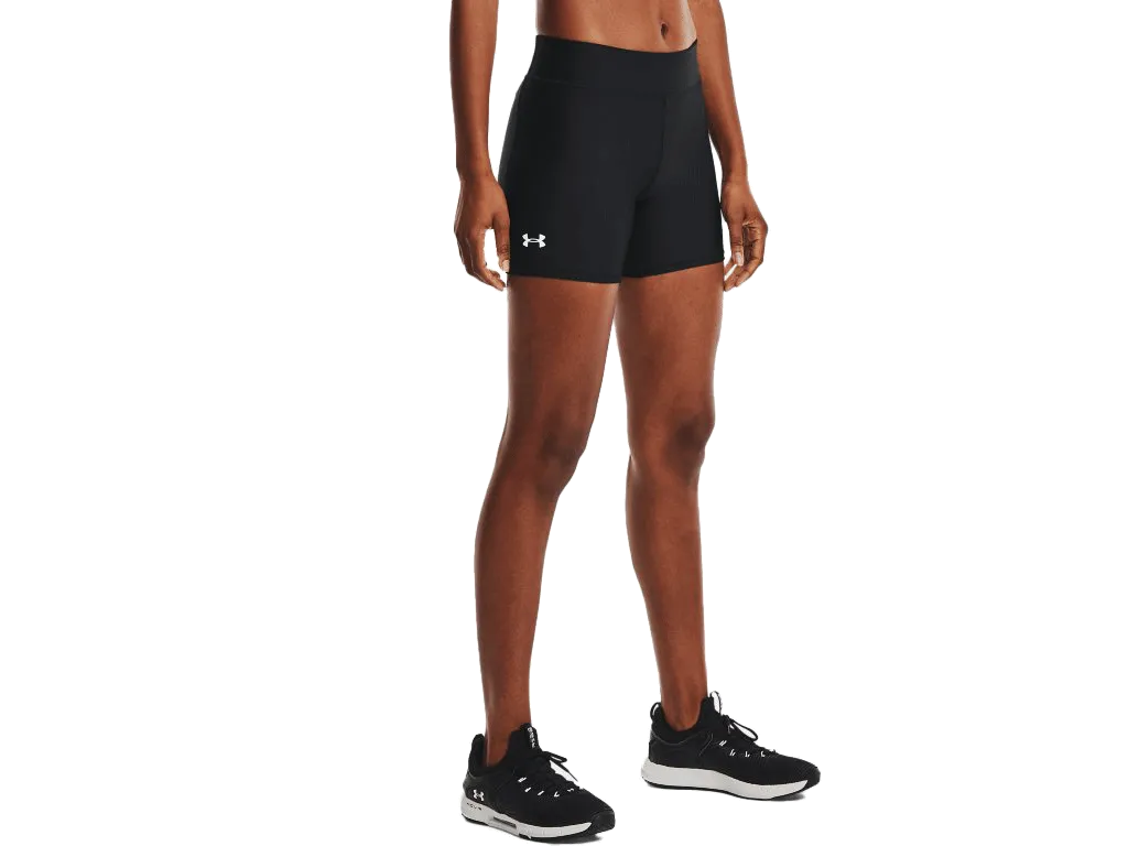 UA Women's HeatGear® Armour Mid-Rise Middy Shorts