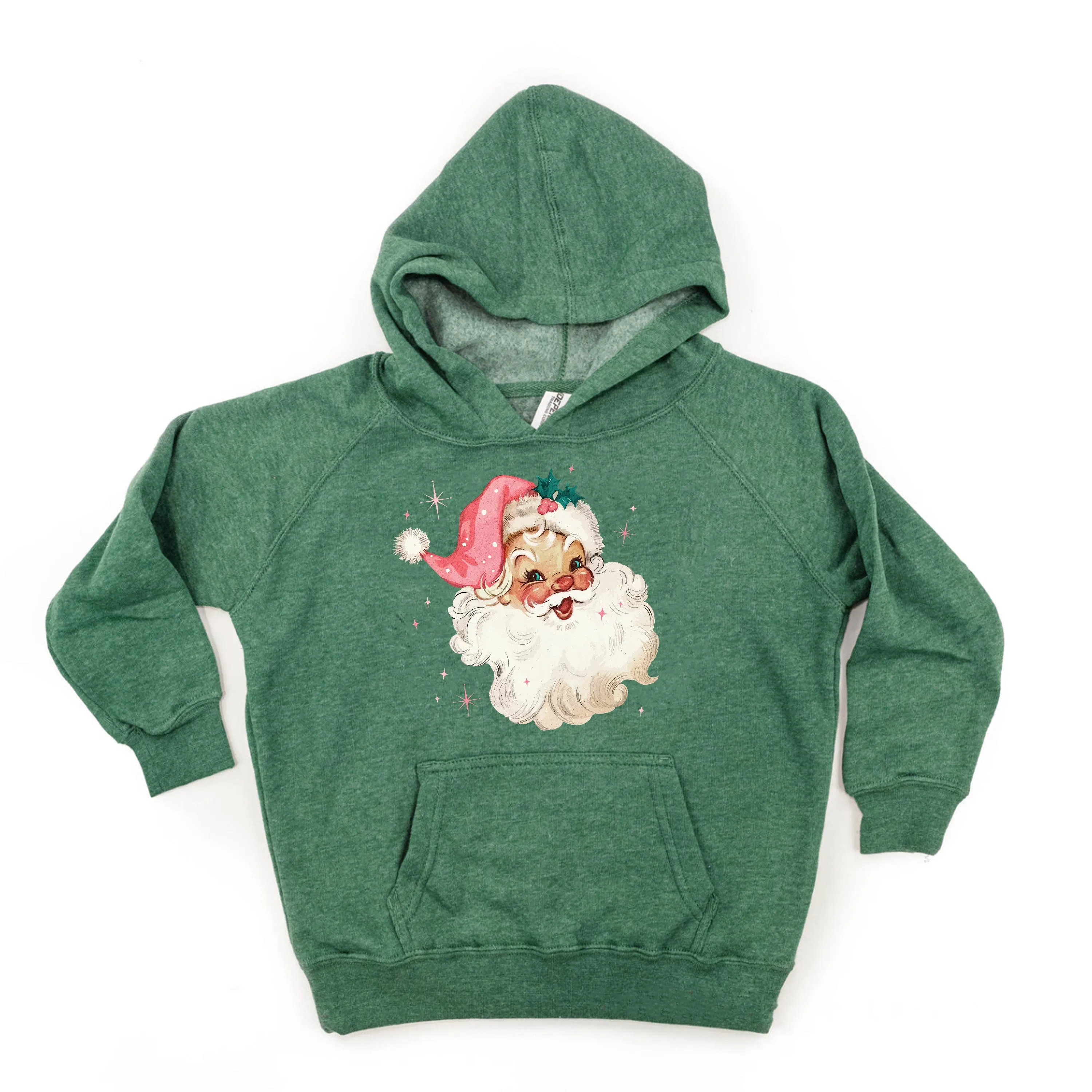 Watercolor Santa - Child HOODIE