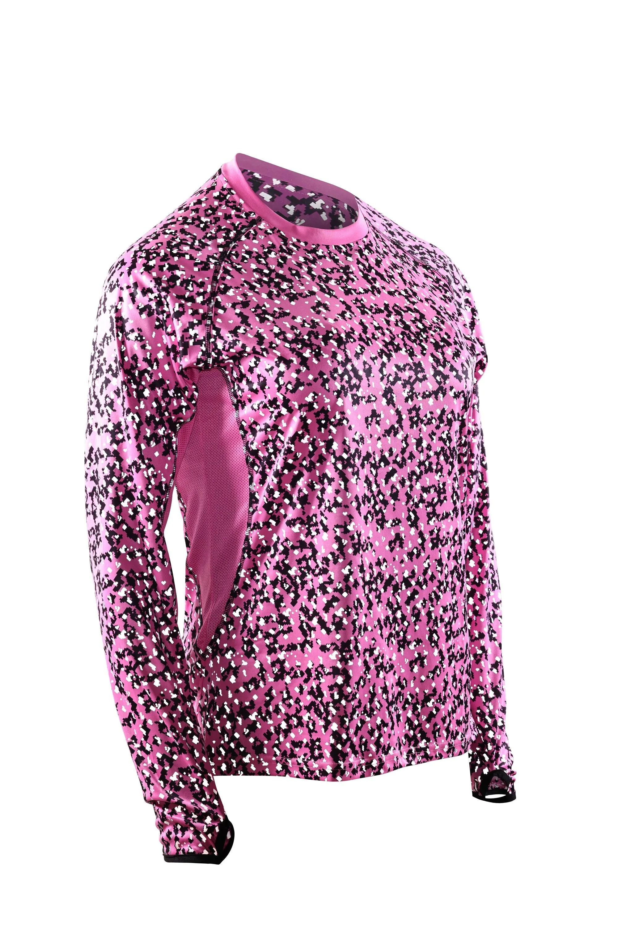 Women’s Pink Camo Long Sleeve WildSpark™ Athletic Shirt