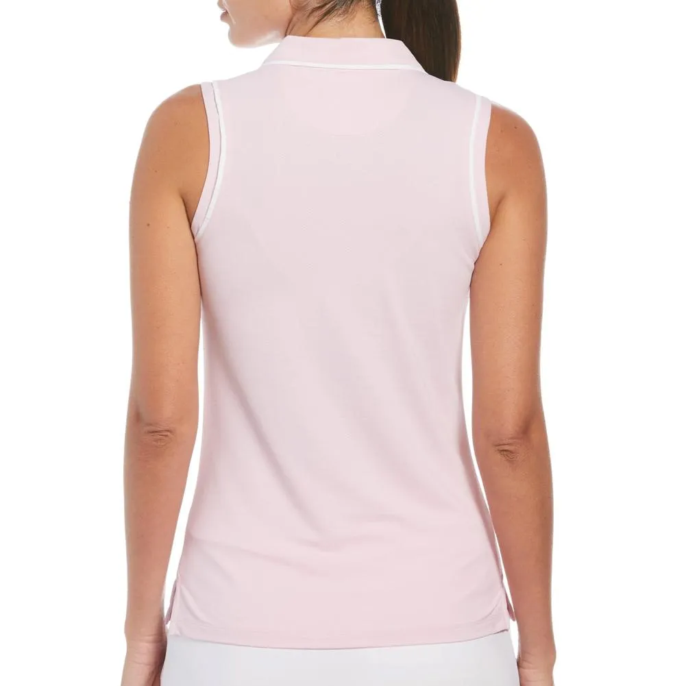 Women's Sleeveless Veronica Tennis Polo Gelato Pink