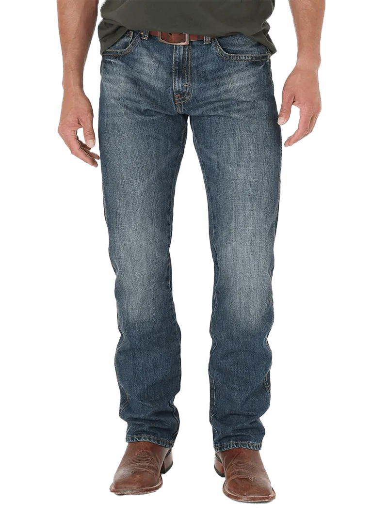 Wrangler Men's Retro Slim Straight Dark Night Jeans