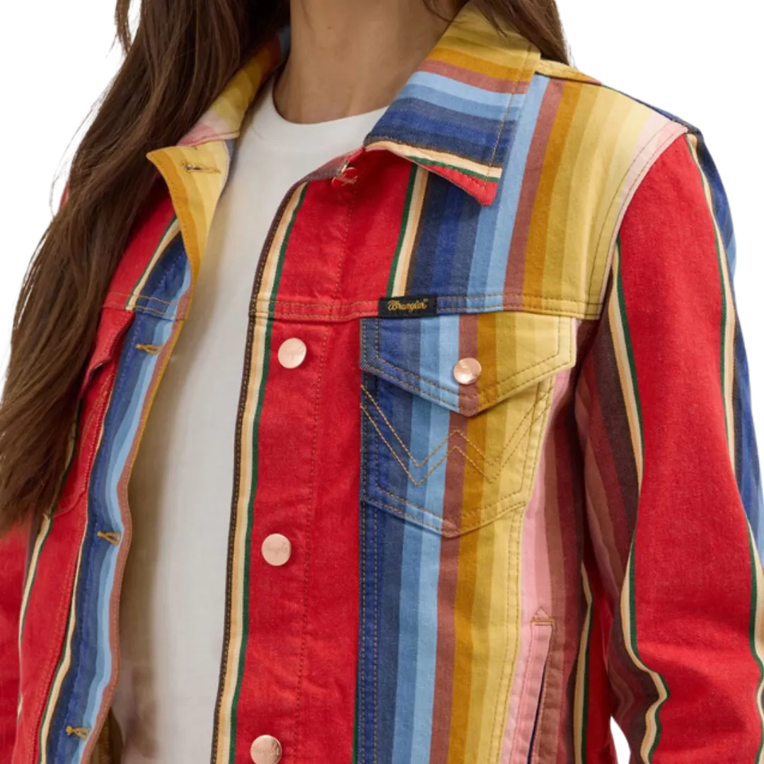 Wrangler Women's Lainey Wilson Rodeo Stripe Jacke