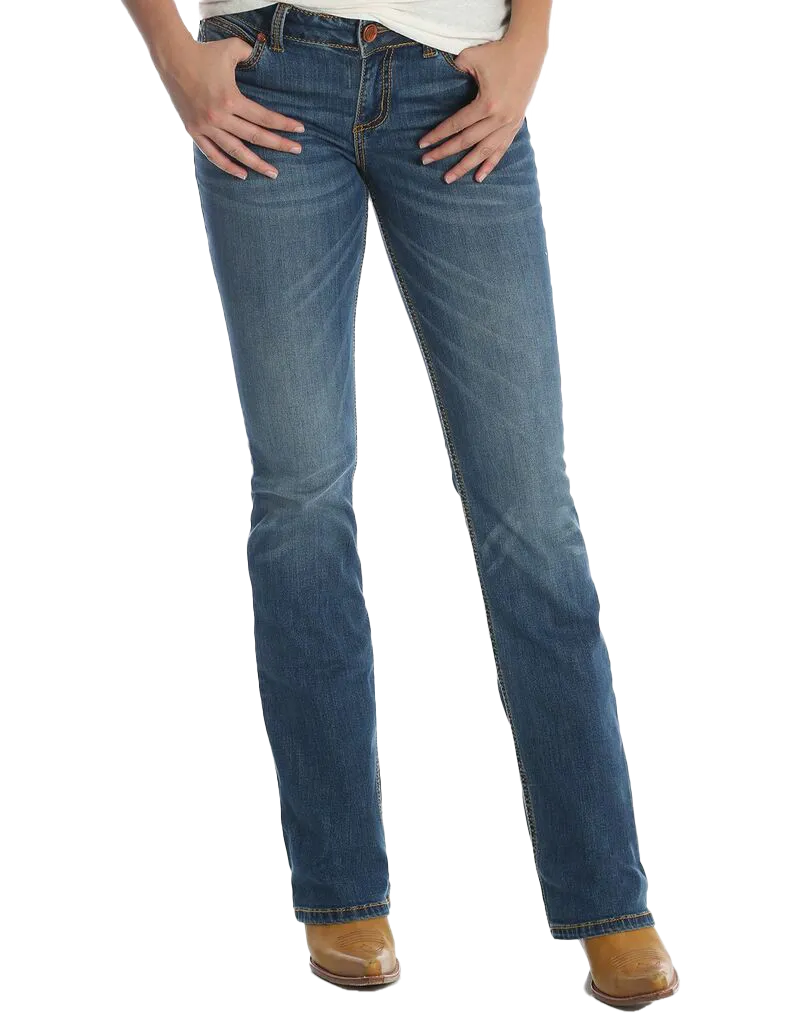 Wrangler Women's Retro Mae Mid-rise Bootcut Jeans