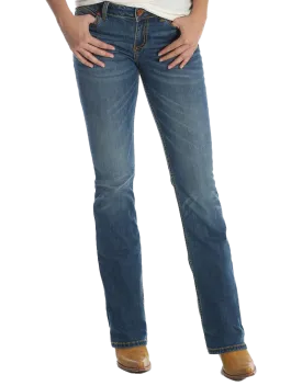 Wrangler Women's Retro Mae Mid-rise Bootcut Jeans